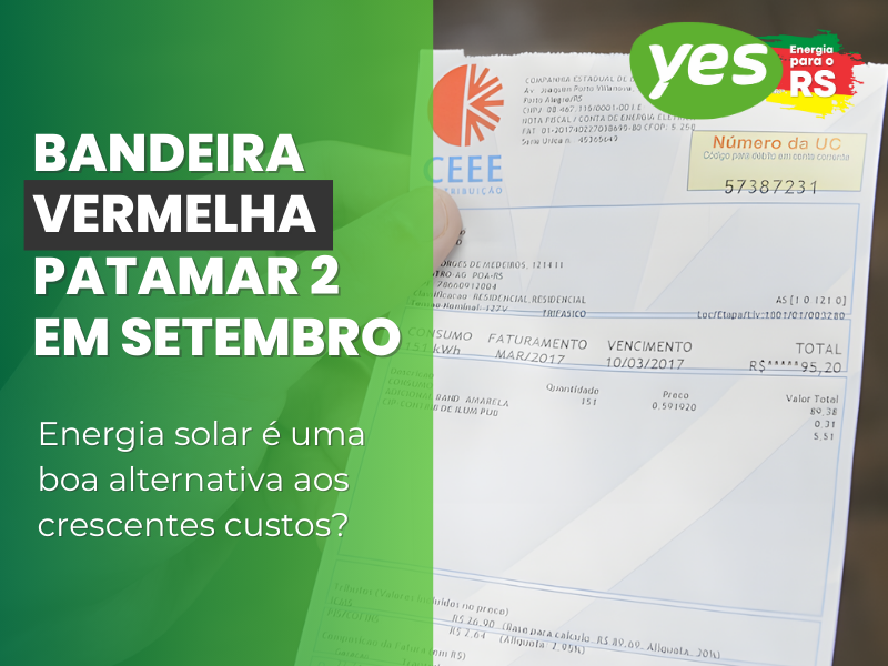 Bandeira Vermelha 2: Energia Solar é uma Opção aos Aumentos?